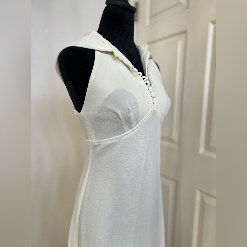 Vintage Hooded Romantic Cottage Core Dress - Picture 6 of 9